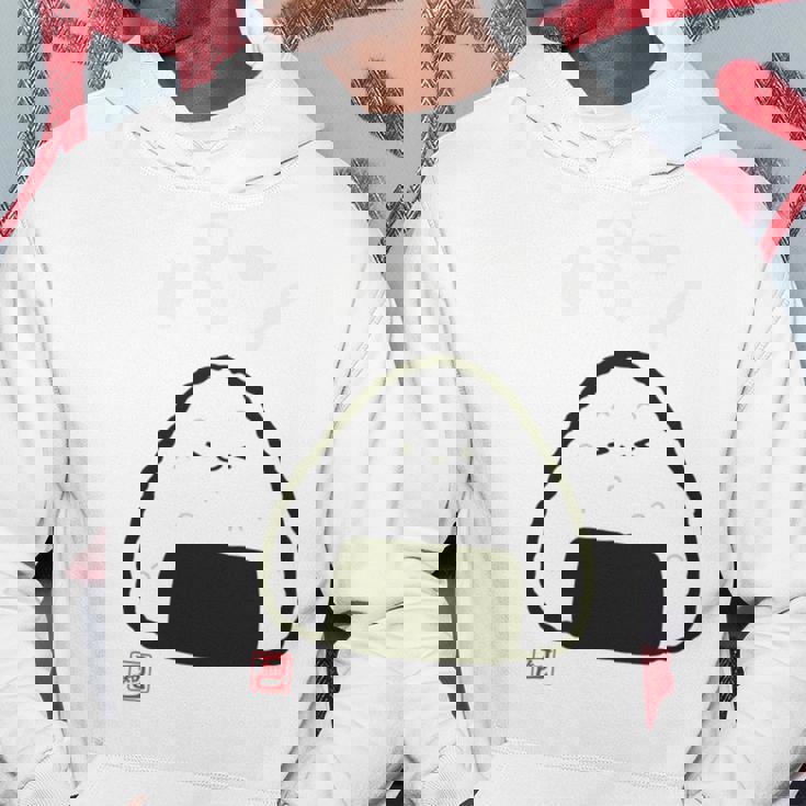 「パン-おにぎり」おもしろ 筆文字 服裏側 面白い文字入り 長袖tシャツ パーカー 面白い贈り物