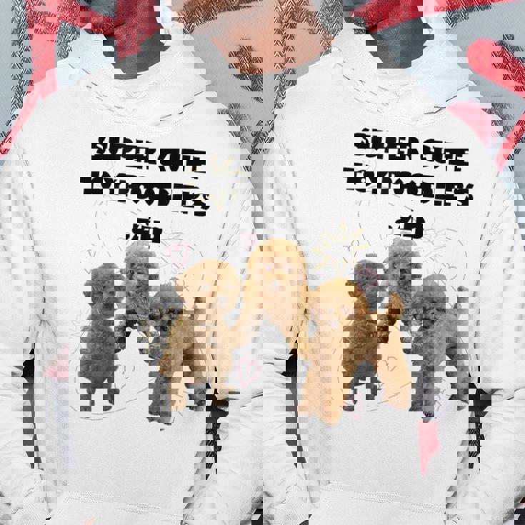 【Super Cute Toypoodles】トイプードル 実写 パーカー 面白い贈り物