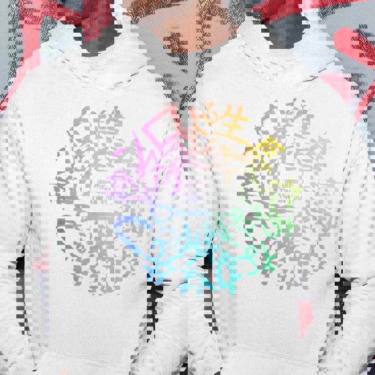 【あなたより長く 短歌ロゴ】 パーカー 面白い贈り物