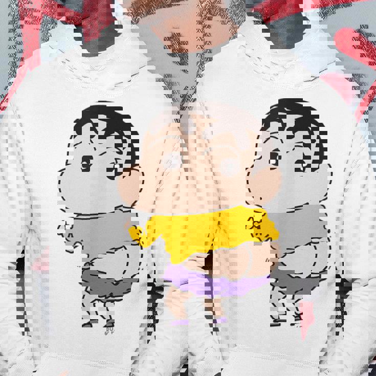 【まんが】クレヨンしんちゃん 尻出ししんちゃん パーカー 面白い贈り物