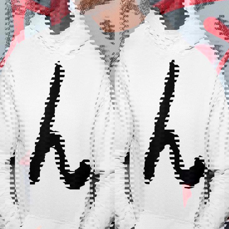 【ん】ひらがな 一文字 可愛い 日本語 面白い おもしろ ネタ 筆文字 平仮名 五十音 文字 かっこいい ウケ狙い 毛筆 パーカー 面白い贈り物