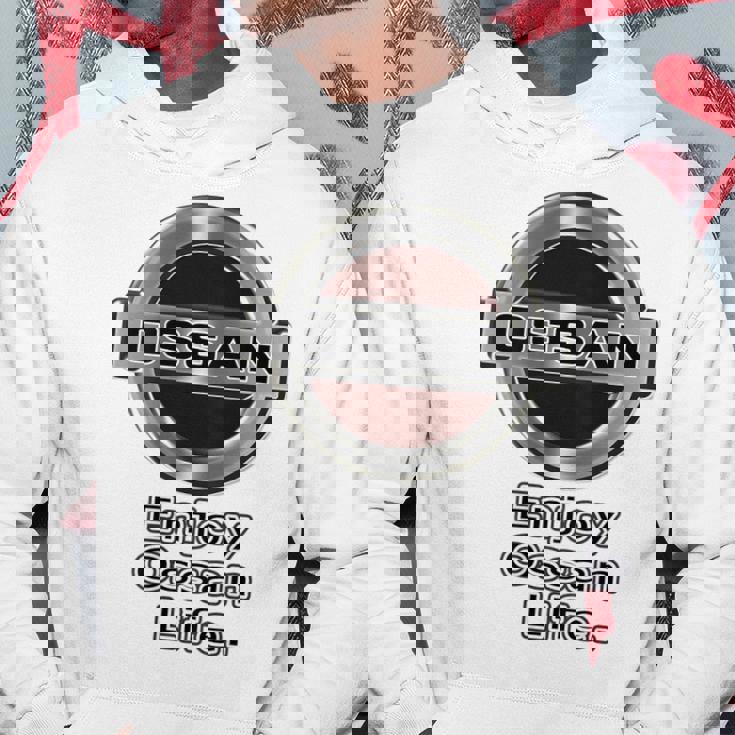 【バックプリント・背中側】Ossan おっさん（車好き ロゴ エンブレム パロディ）【変なデザイン屋さん】文字 面白い パーカー 面白い贈り物