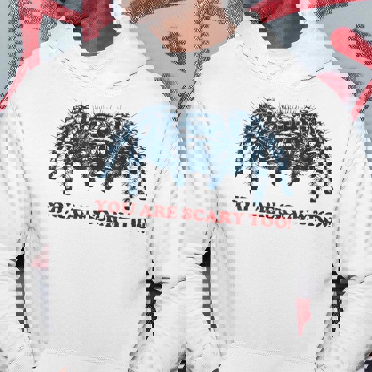 あなたも怖いよ！ タランチュラの飼い主 面白いタランチュラ パーカー 面白い贈り物