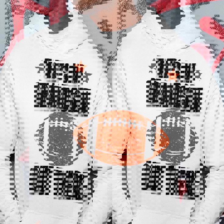 あれは俺の孫だ。フットボール・ファニー・フットボール・グランマ パーカー 面白い贈り物