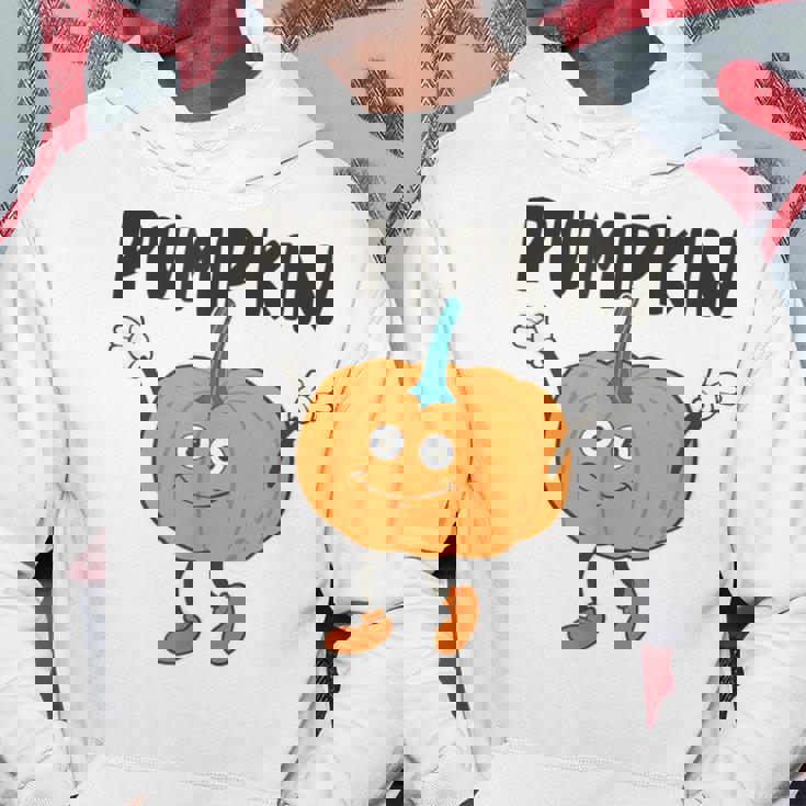 かぼちゃ Pumpkin キャラクター 顔 イラスト かわいい おもしろ シンプル ゆるい 野菜 ゆるキャラ パーカー 面白い贈り物