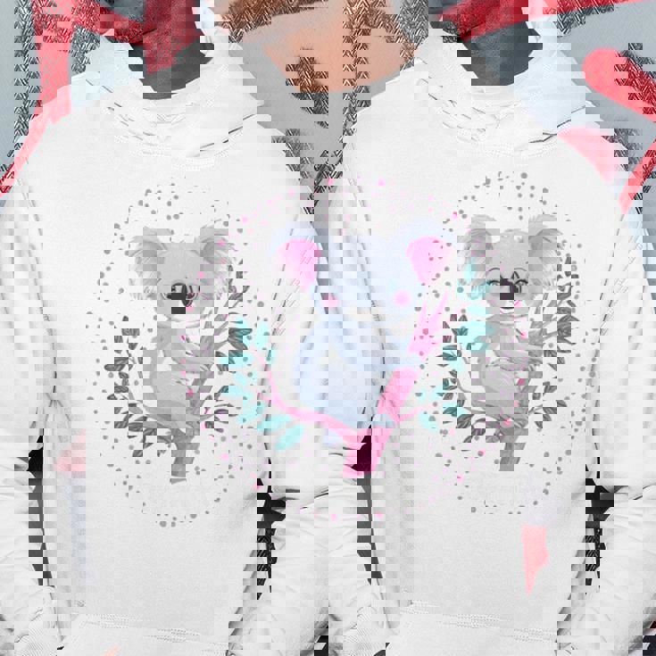 かわいいコアラガール おもしろコアラ 長袖tシャツ パーカー 面白い贈り物