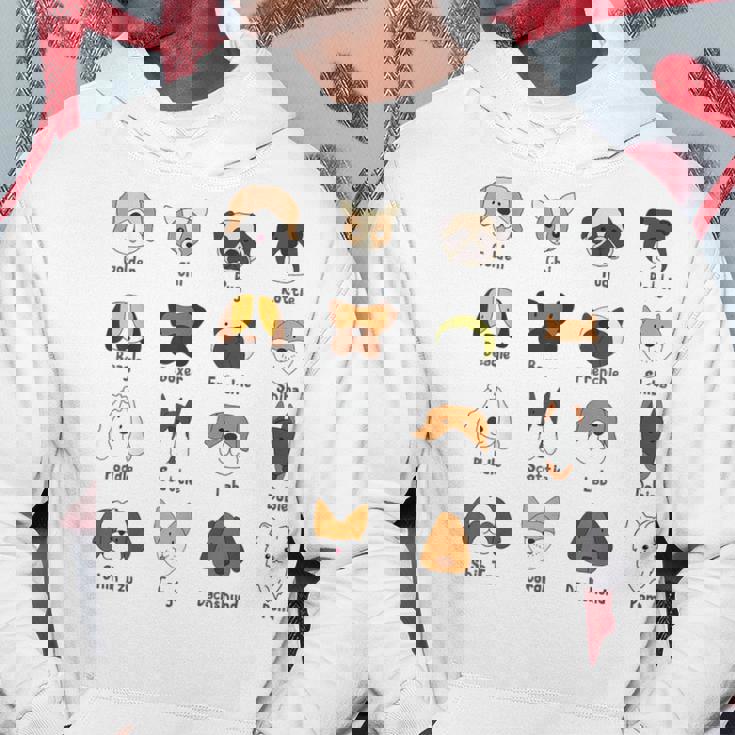 かわいい面白い犬種 パーカー 面白い贈り物