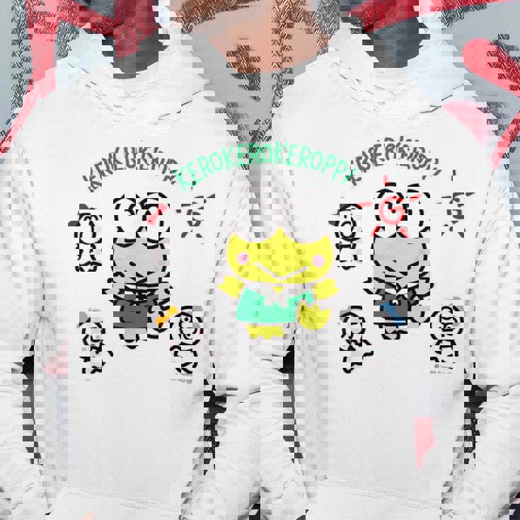 けろけろけろっぴ てるてるぼうず ライトカラー パーカー 面白い贈り物