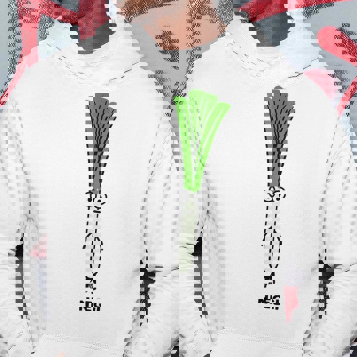 ねぎ 葱 顔 イラスト かわいい おもしろ 面白い 簡単 シンプル ゆるい 野菜 パーカー 面白い贈り物