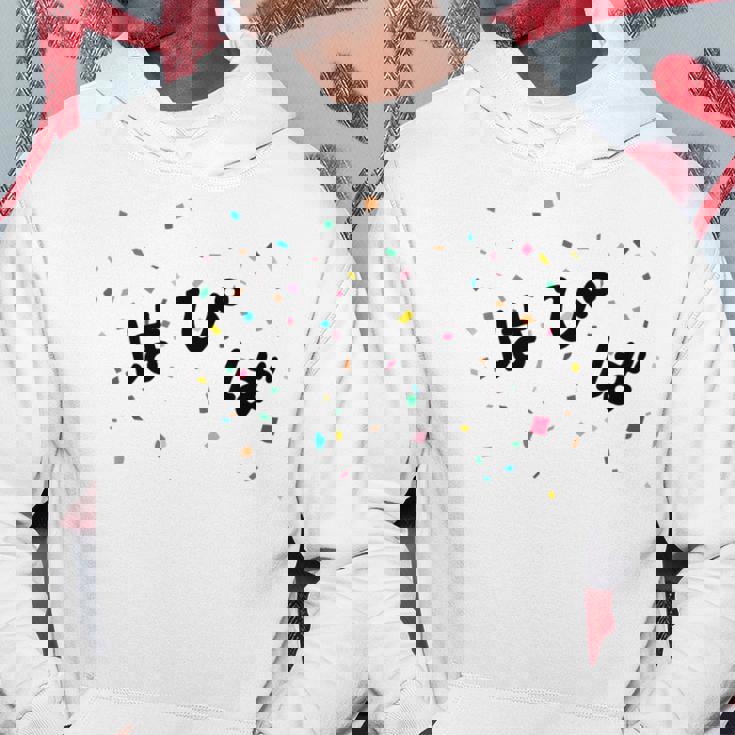 はぴば 誕生日 記念 誕生会 パーティー おめでとう バースデー ハッピーバースデー ハピバ 紙吹雪 主人公 主役 ネタ パーカー 面白い贈り物