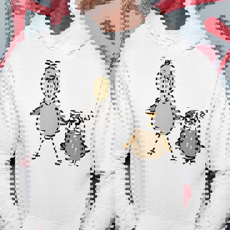 みんな大好きハシビロコウ 動かない鳥 はしび郎クラブtシャツ ハシビ郎とフクロウ Zoo ハシビロコウ フクロウ 鳥 パーカー 面白い贈り物