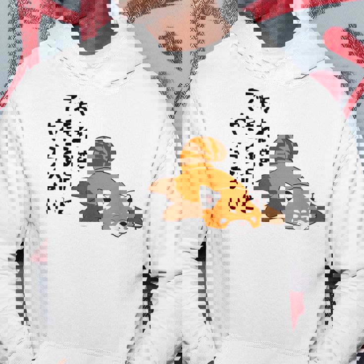 やればできるけどやらない レッサーパンダデザイン パーカー 面白い贈り物