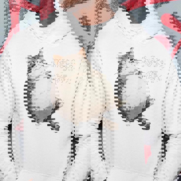 わがままボディ 猫 ねこ 太ったねこ ぽっちゃり 好ねこき かわいい おもしろ 面白い パーカー 面白い贈り物