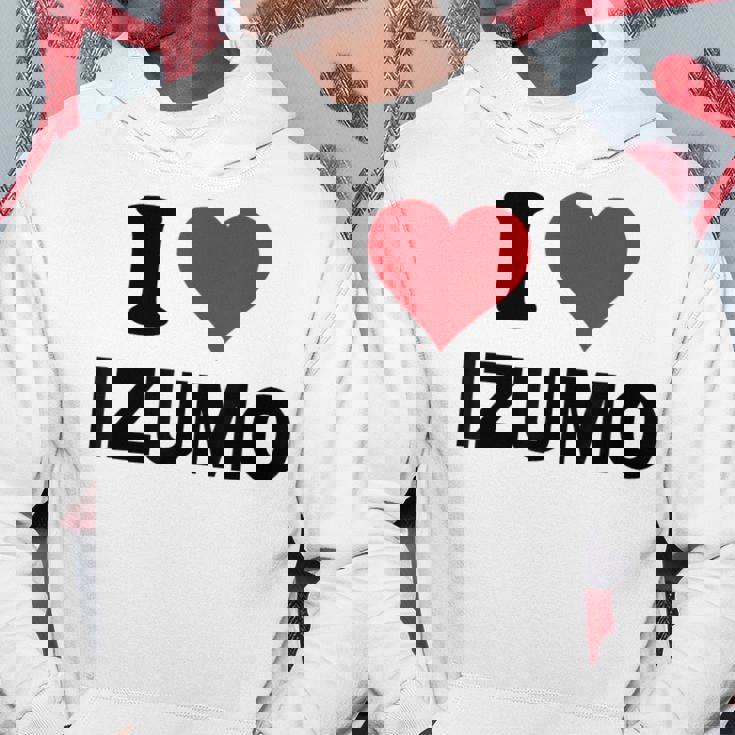 アイハート 出雲ジャパン ラブ 日本土産 パーカー 面白い贈り物