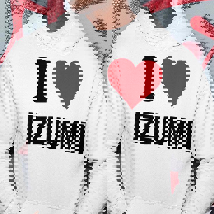 アイハート 和泉 日本 大好き 日本土産アイテム パーカー 面白い贈り物