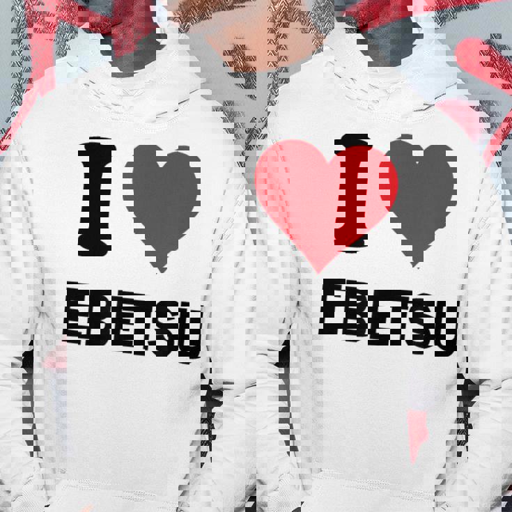 アイハート 江別 Japan Love 日本土産 パーカー 面白い贈り物