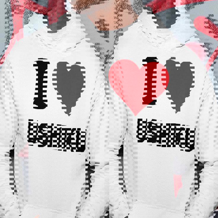 アイハート 牛久ジャパン ラブ 日本土産 パーカー 面白い贈り物