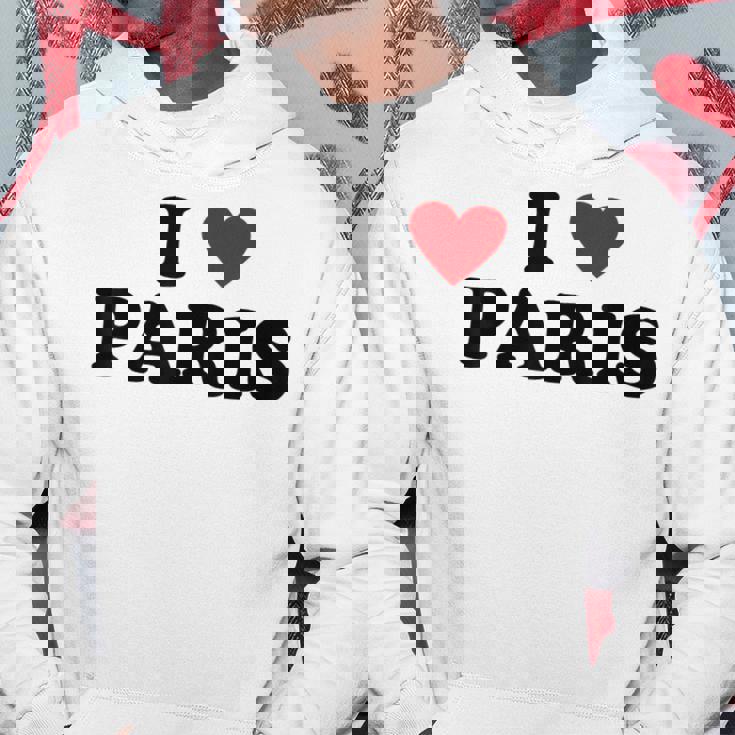 アイハートフランスシティ-アイラブパリ パーカー 面白い贈り物