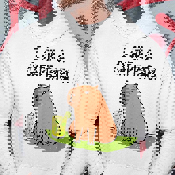 アイ・アム・ア・カイピバラ～カイピリーニャ・カクテル好きのカピバラ～ パーカー 面白い贈り物