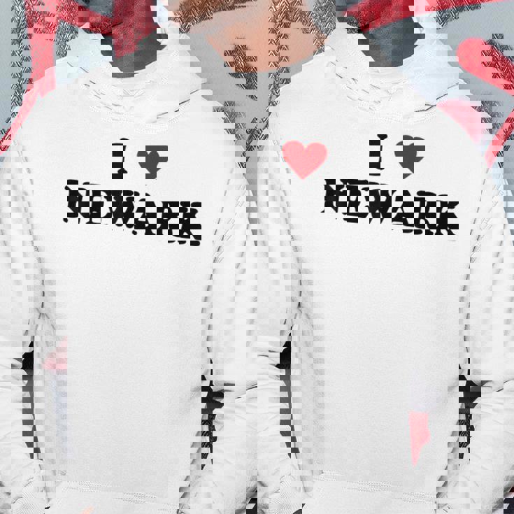 アイ・ハート Usa シティ-アイ・ラブ・ニューアーク パーカー 面白い贈り物