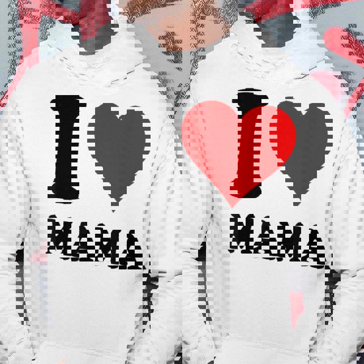 アイ・ラヴ・ママ パーカー 面白い贈り物