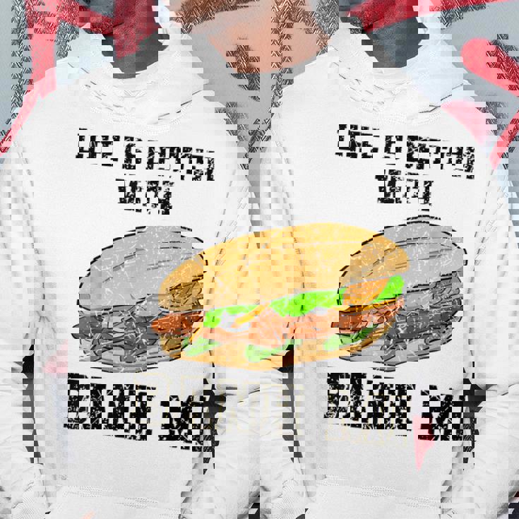 アジアンフード キッチン パン バゲット バインミー ベトナム ベトナム パーカー 面白い贈り物