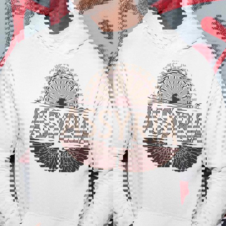 アッシリア 古代アッシリア帝国のシンボル パーカー 面白い贈り物