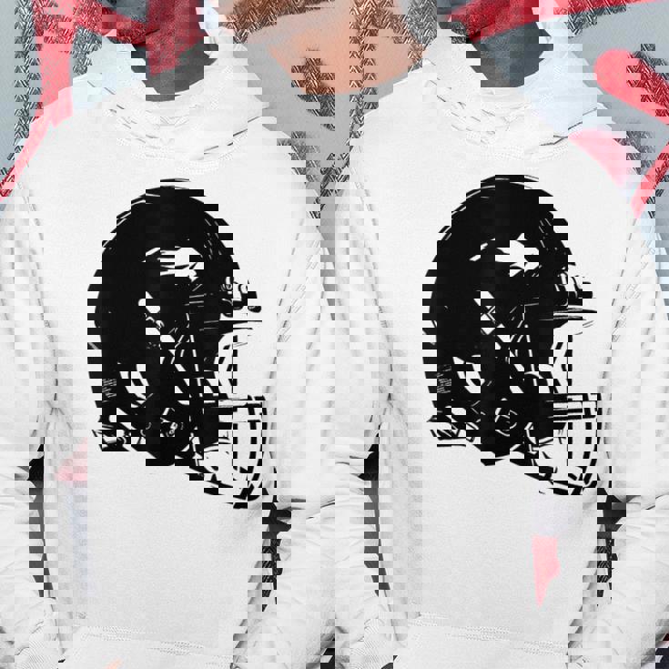 アメフト ヘルメット スケッチ アメリカンフットボール トレーニング パーカー 面白い贈り物