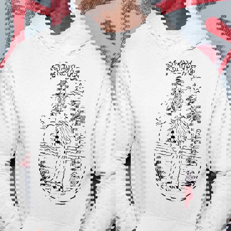 アロハ ハワイアン フラダンサー パーカー 面白い贈り物