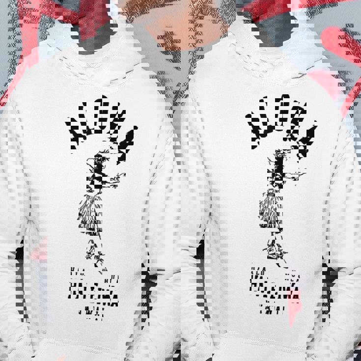 アロハ フラクラブ ハレイワ ハワイ パーカー 面白い贈り物