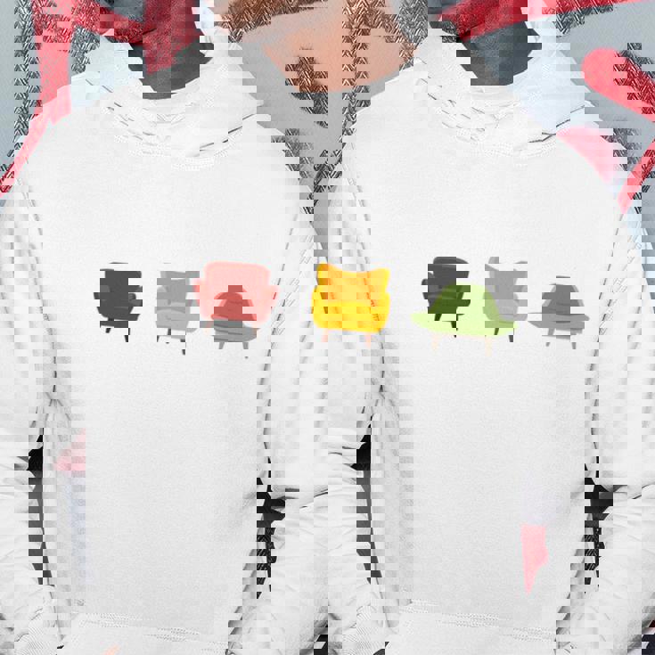 アームチェア哲学者 表面的な理論家 長袖tシャツ パーカー 面白い贈り物