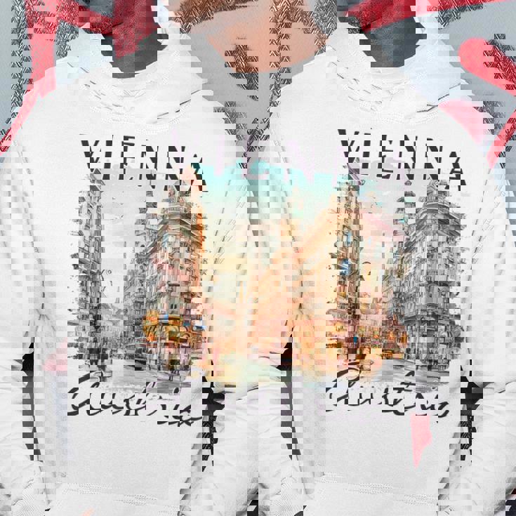 ウィーン オーストリア 旅行 お土産 Meet Me Inienna パーカー 面白い贈り物