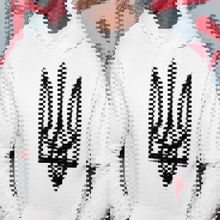 ウクライナトライデントシンボル ウクライナトライズブ 長袖tシャツ パーカー 面白い贈り物