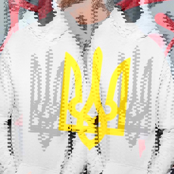 ウクライナ大統領 ヴォロディミル・ゼレンスキー ウクライナ・トライデント 長袖tシャツ パーカー 面白い贈り物