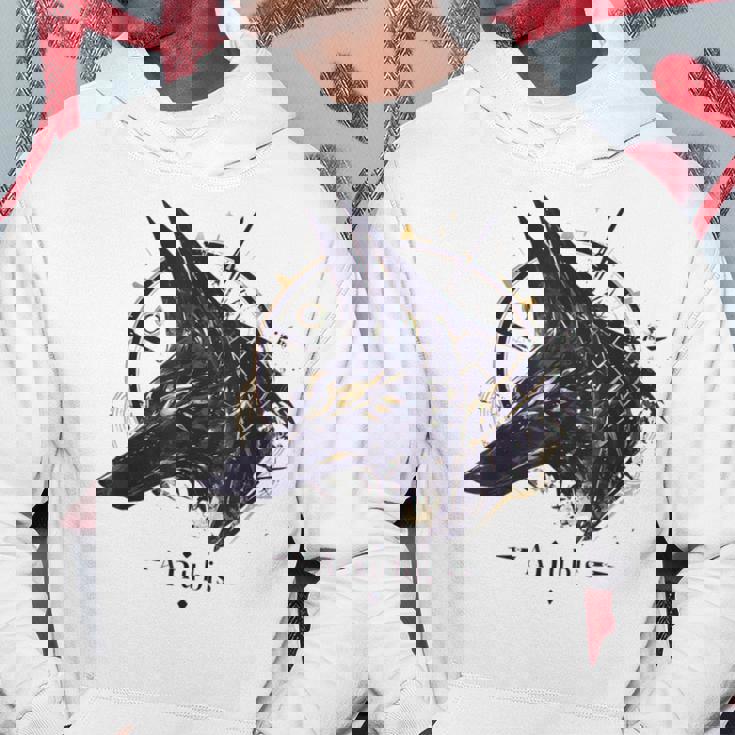 エジプト古代-面白いクールな神々 エジプトアヌビス パーカー 面白い贈り物