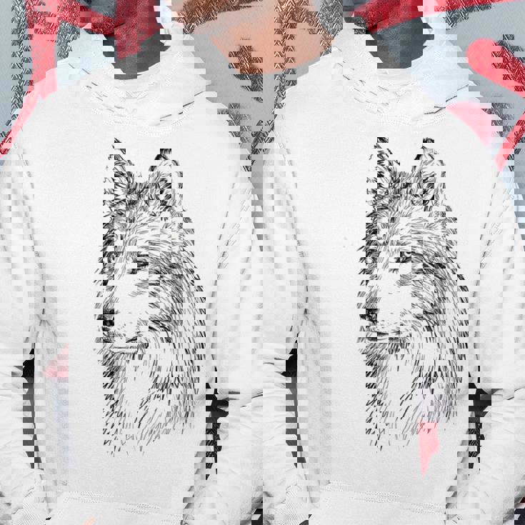 オオカミ イラスト デザイン 動物 シンボル ギフト パーカー 面白い贈り物