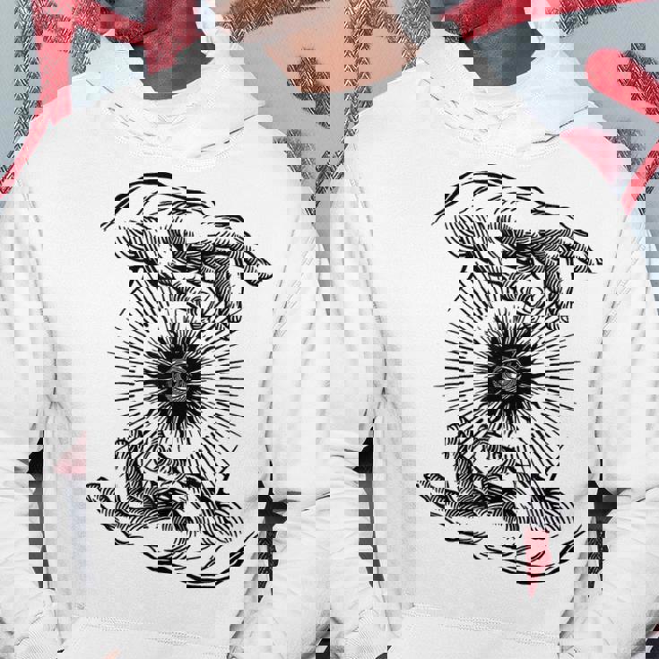 オカルトアイズ As Aboveo Below Witchcraft 異教 ゴシック グランジ パーカー 面白い贈り物