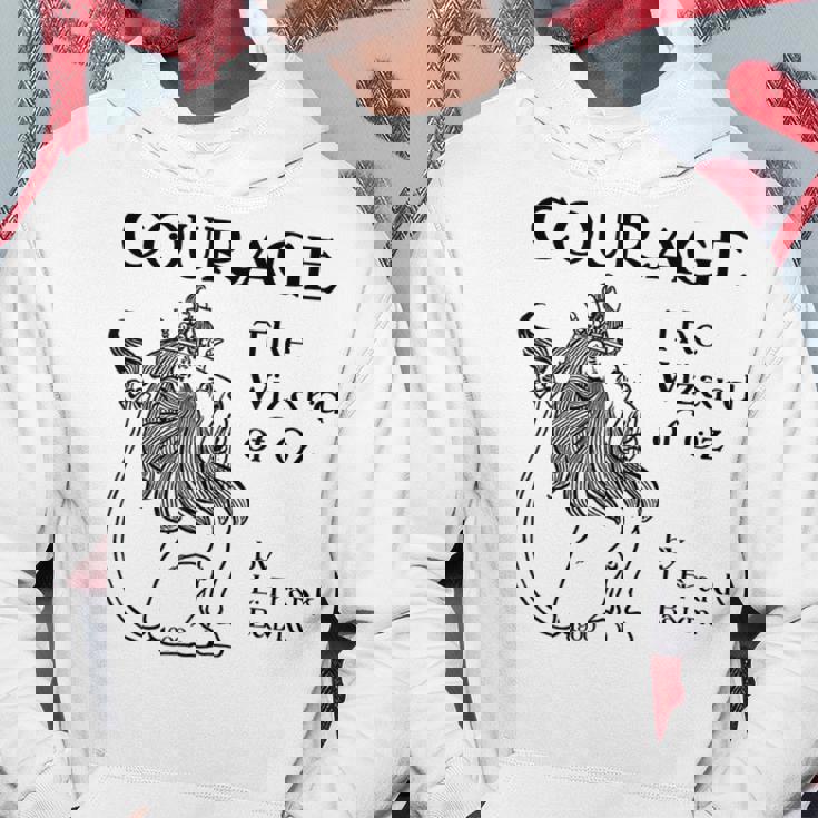 オズの魔法使い カウボーイライオン 勇気 パーカー 面白い贈り物