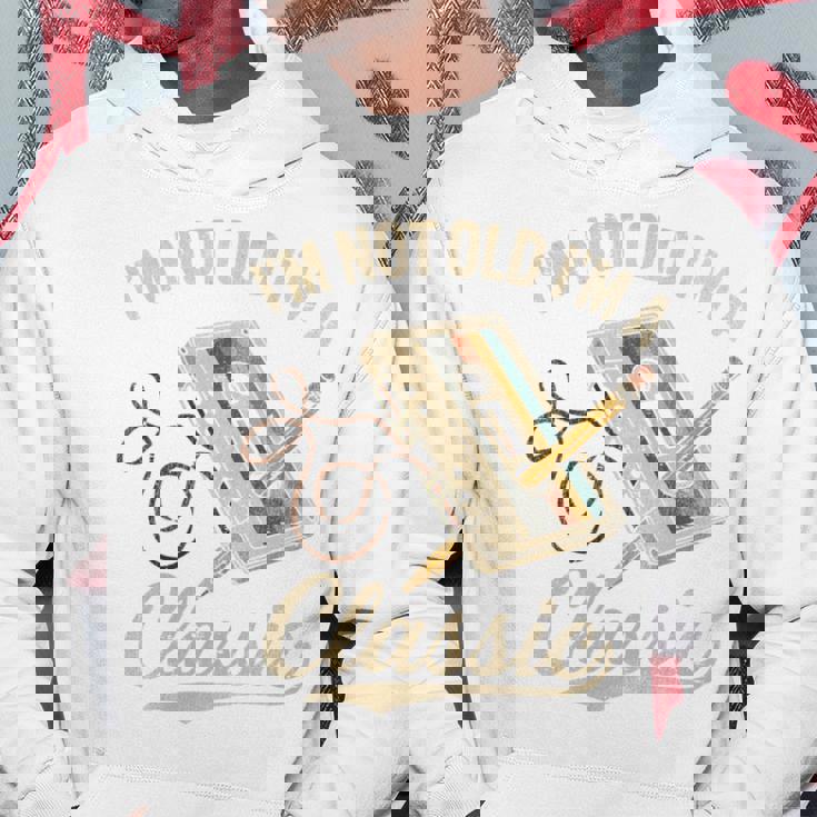 カセットテープ クラシック レトロ ヴィンテージ 70年代 80年代 90年代音楽 長袖tシャツ パーカー 面白い贈り物