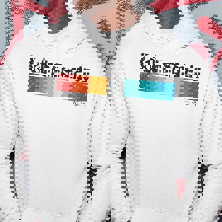 カトマンズ ネパール レトロスタイル ビンテージデザイン パーカー 面白い贈り物