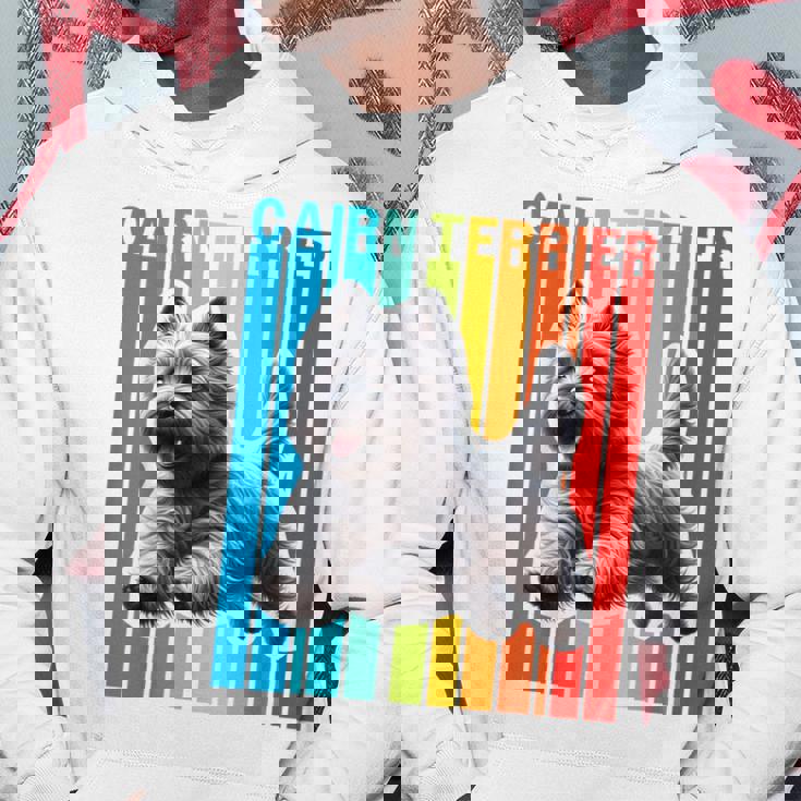 カラフル ケアンテリア パーカー 面白い贈り物