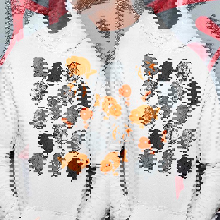 カラフルランチュウ パーカー 面白い贈り物