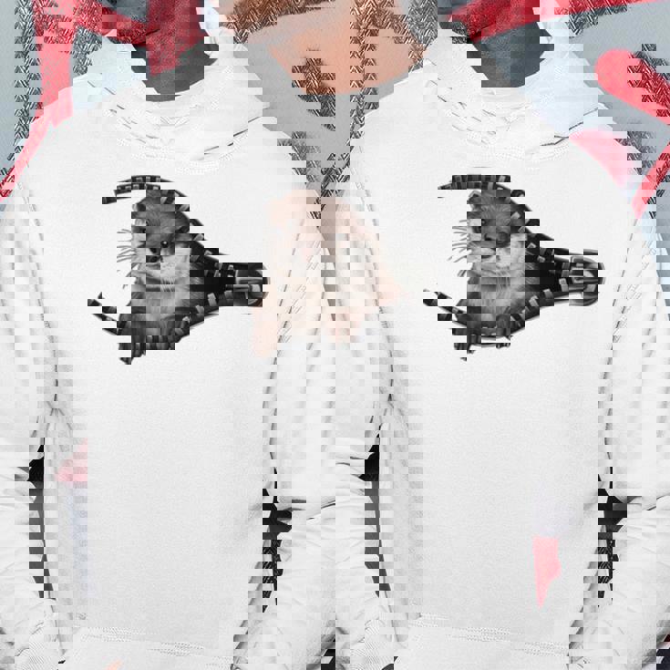 カワウソ 長袖tシャツ パーカー 面白い贈り物