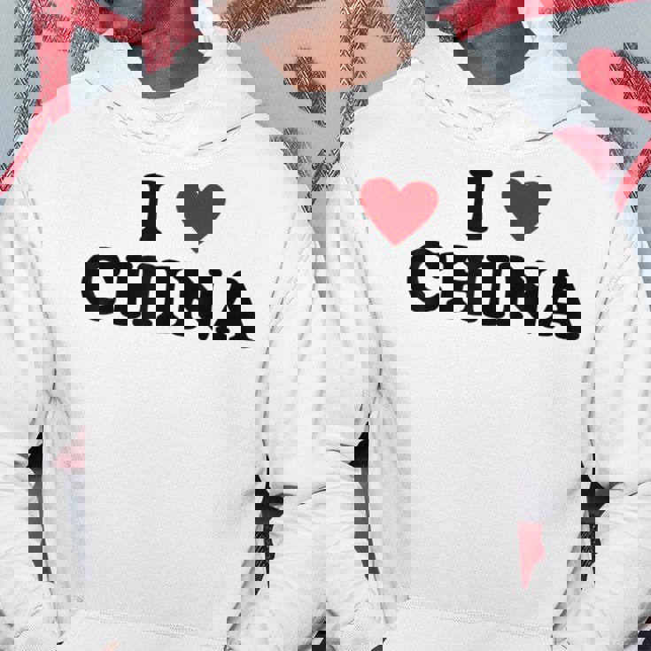 カントリー・ハート・プライド-ファニー・アイ・ラブ・チャイナ パーカー 面白い贈り物