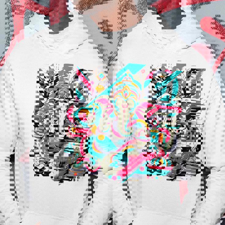 ガネーシャモダンポップ パーカー 面白い贈り物