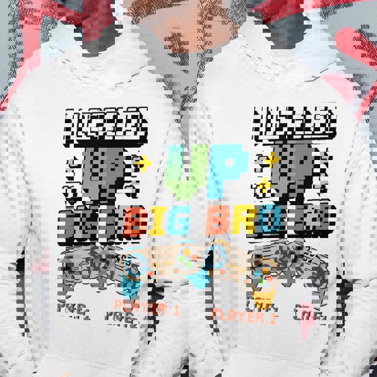 キッズ Leveled Up Big Bro 2025 ビッグブラザー幼児に昇格 パーカー 面白い贈り物