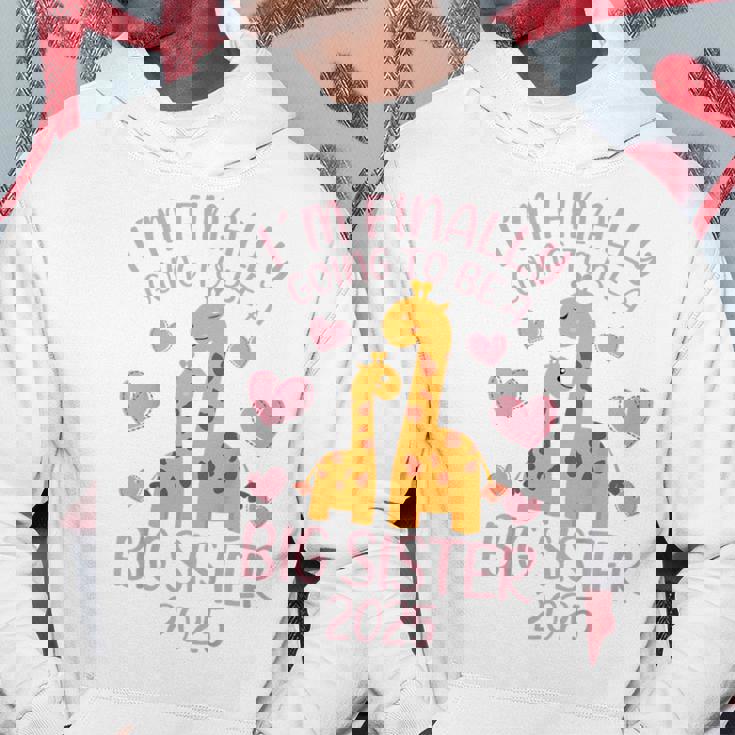 キッズ キリン、ついにお姉ちゃんになります2025 パーカー 面白い贈り物