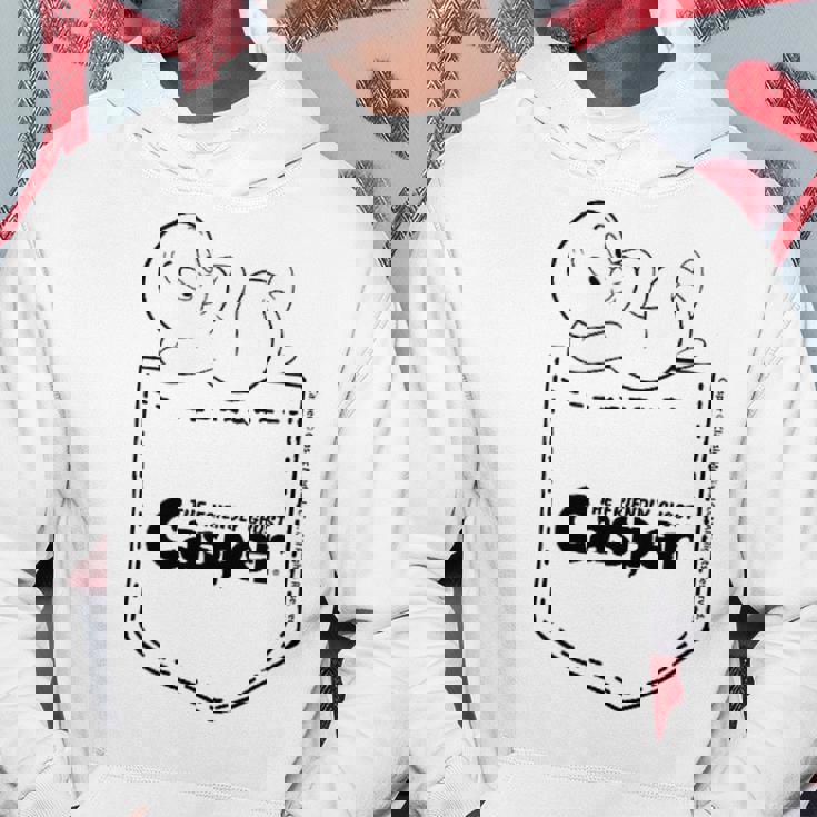 キャスパー・ザ・フレンドリー・ゴースト・デイドリーミング・オン・ユア・ポケットで パーカー 面白い贈り物