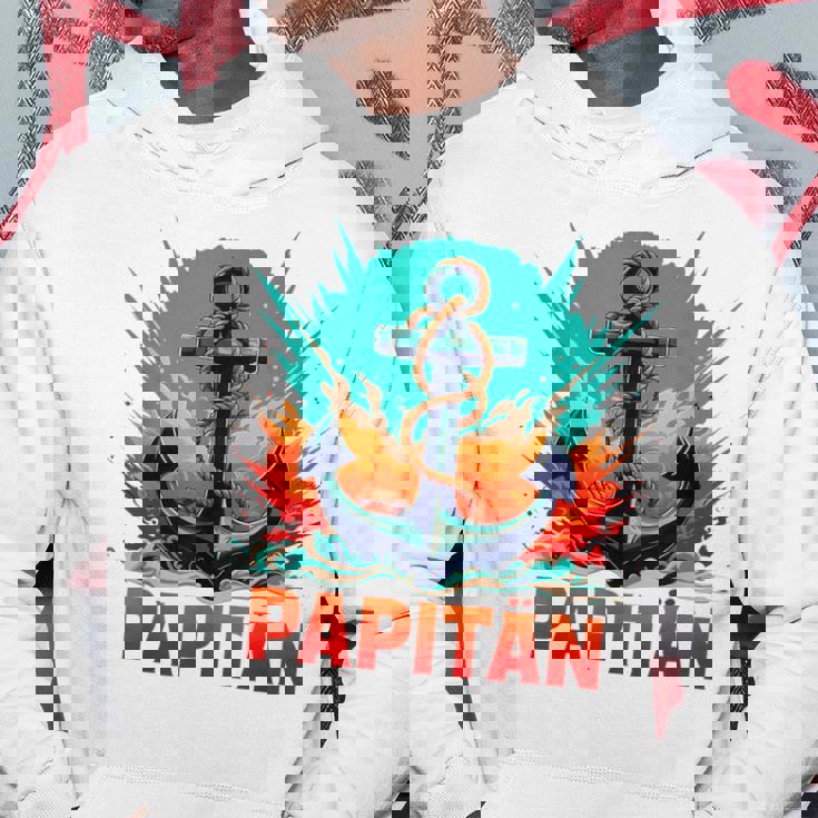 キャプテンアンカー パピタン・ヴァーター スーパーパパ 父の日 2025 パーカー 面白い贈り物