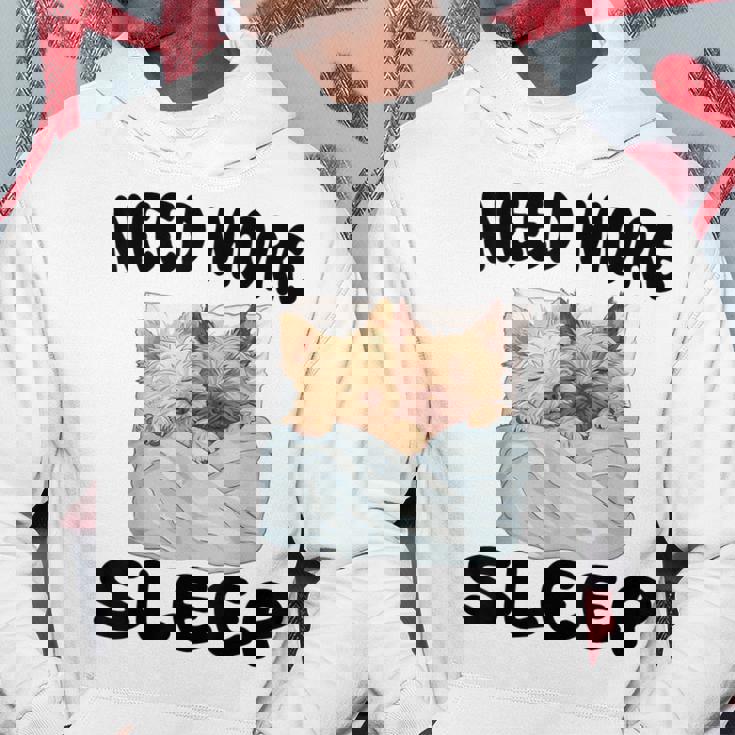 キュートなケアンテリア、睡眠用パジャマ、ナイトガウン。 パーカー 面白い贈り物